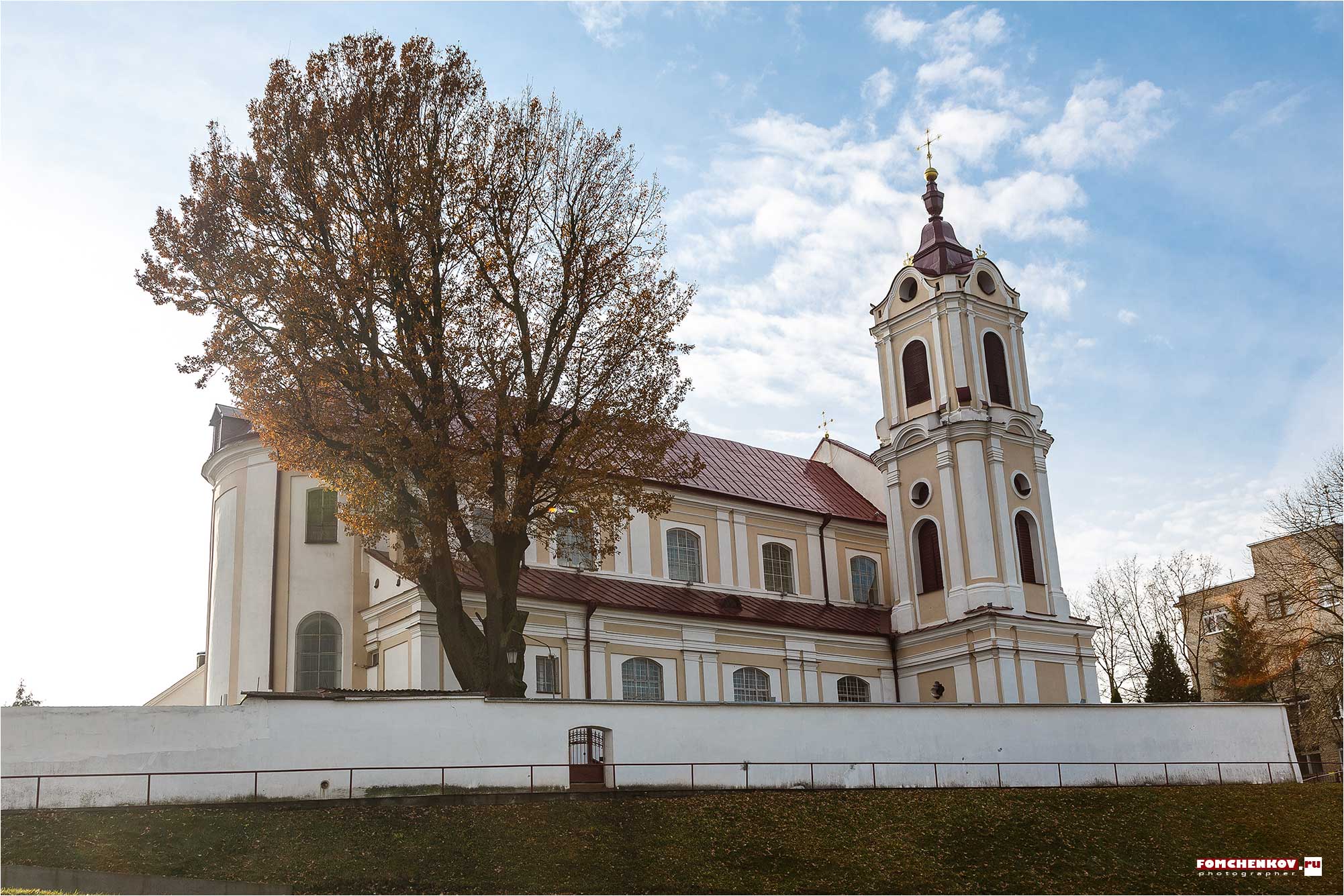 Гродно, монастырь францисканцев: костел Девы Марии Ангельской