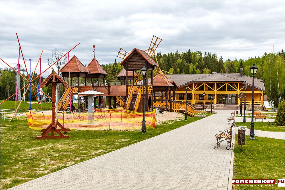 ГСОК Логойск. Ресторан и детский городок