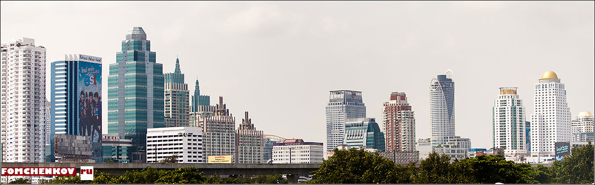 Бангкок. Небоскребы. Фото
